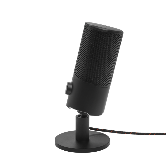 JBL Quantum Stream - Black - Dual pattern premium USB microphone for streaming, recording and gaming - Left image number null